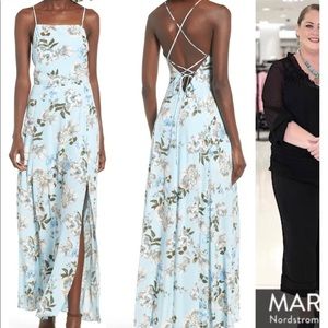 Floral maxi dress